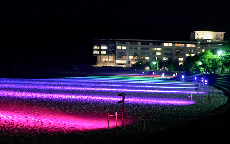 白良浜シーサイドイルミネーションSHIRARAHAMA LIGHT PARADE by FeStA LuCe